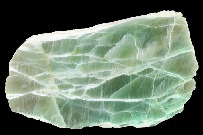 Polished Garnierite Slab - Madagascar #170576